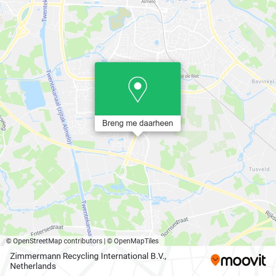 Zimmermann Recycling International B.V. kaart