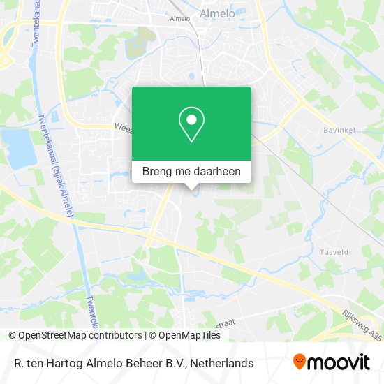 R. ten Hartog Almelo Beheer B.V. kaart