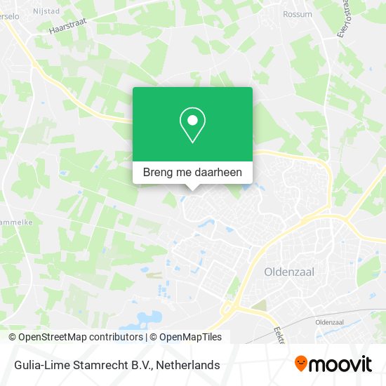 Gulia-Lime Stamrecht B.V. kaart