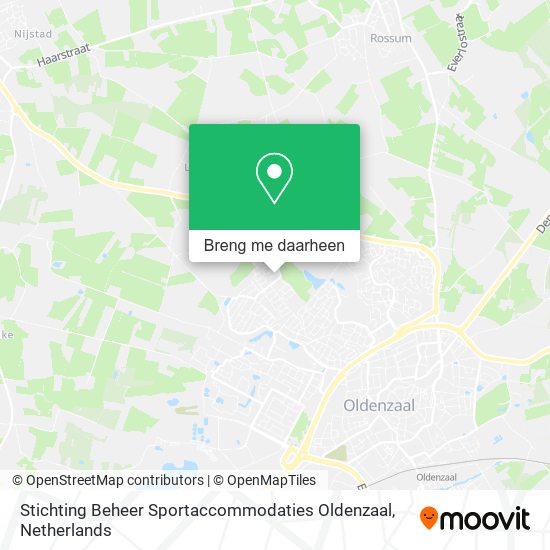 Stichting Beheer Sportaccommodaties Oldenzaal kaart