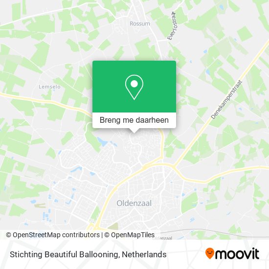 Stichting Beautiful Ballooning kaart