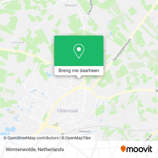 Wimtenwolde kaart