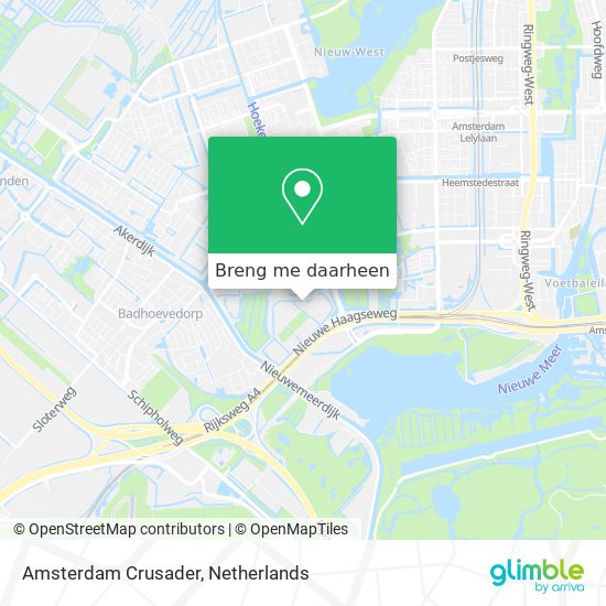 Amsterdam Crusader kaart