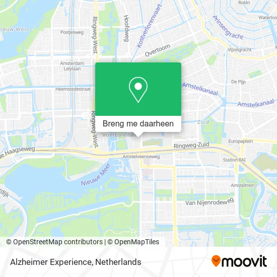 Alzheimer Experience kaart