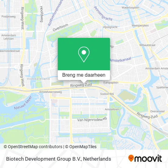 Biotech Development Group B.V. kaart