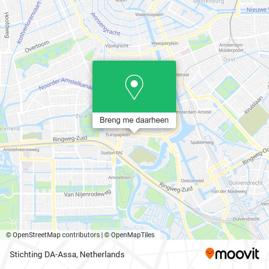 Stichting DA-Assa kaart