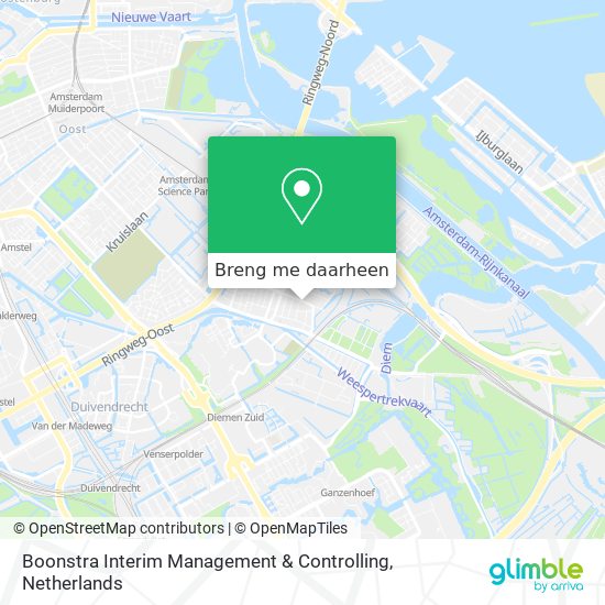 Boonstra Interim Management & Controlling kaart