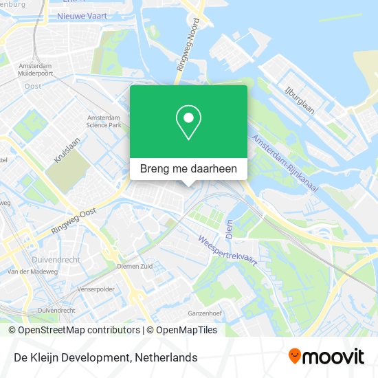 De Kleijn Development kaart