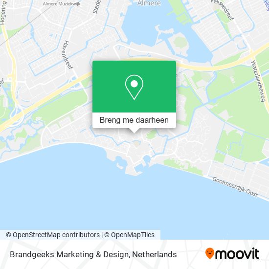 Brandgeeks Marketing & Design kaart