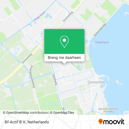 Bf-Actif B.V. kaart
