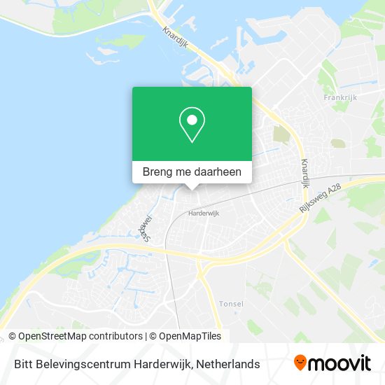 Bitt Belevingscentrum Harderwijk kaart