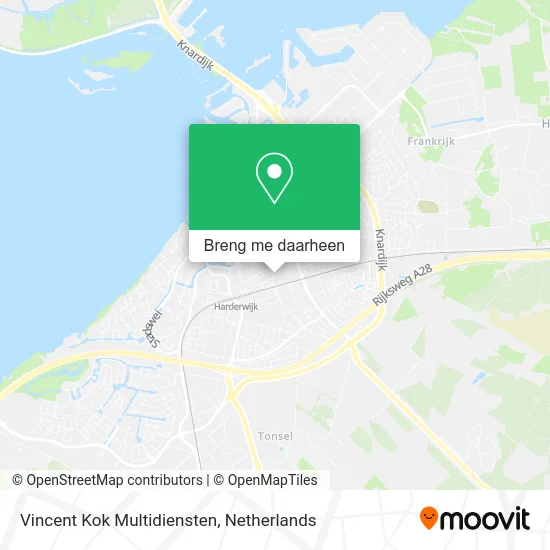 Vincent Kok Multidiensten kaart