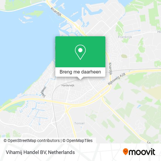 Vihamij Handel BV kaart