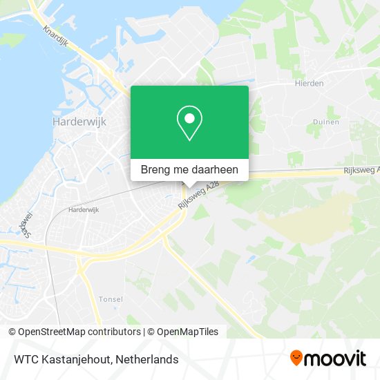 WTC Kastanjehout kaart