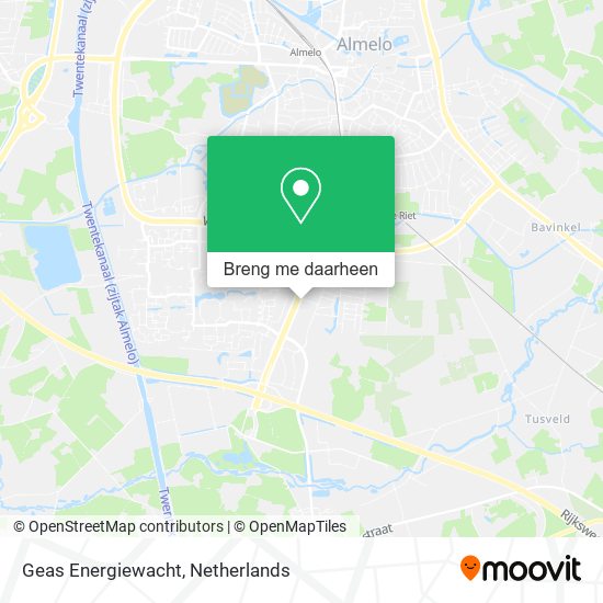 Geas Energiewacht kaart