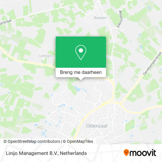 Linijo Management B.V. kaart