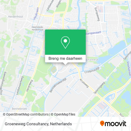 Groeneweg Consultancy kaart