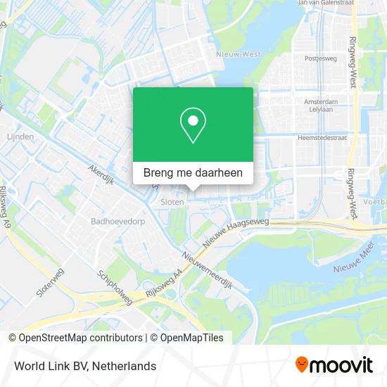 World Link BV kaart