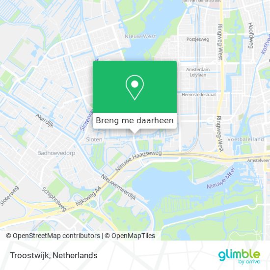 Troostwijk kaart