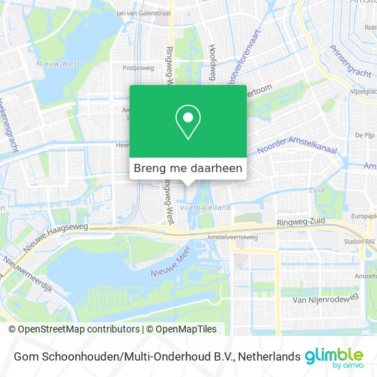 Gom Schoonhouden / Multi-Onderhoud B.V. kaart