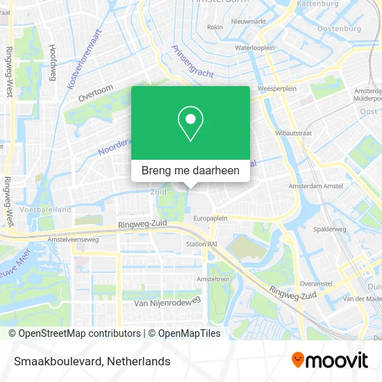 Smaakboulevard kaart