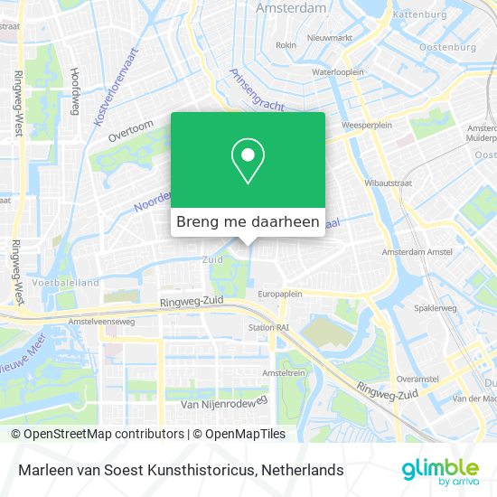 Marleen van Soest Kunsthistoricus kaart