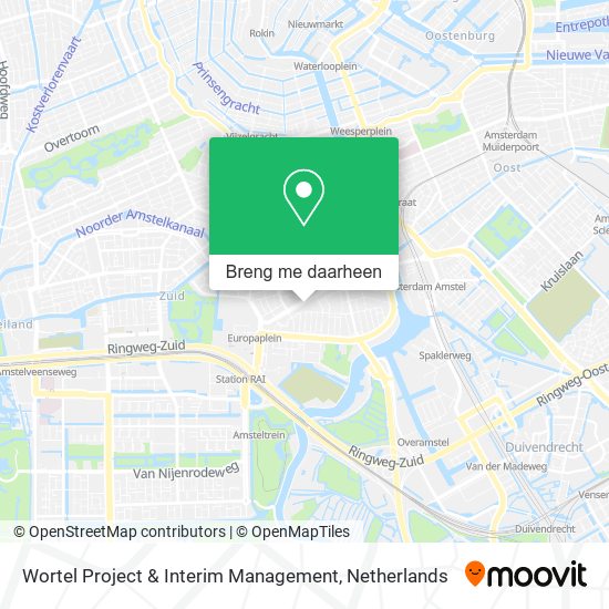 Wortel Project & Interim Management kaart