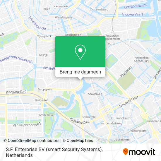 S.F. Enterprise BV (smart Security Systems) kaart