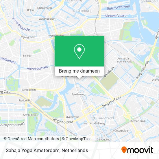 Sahaja Yoga Amsterdam kaart