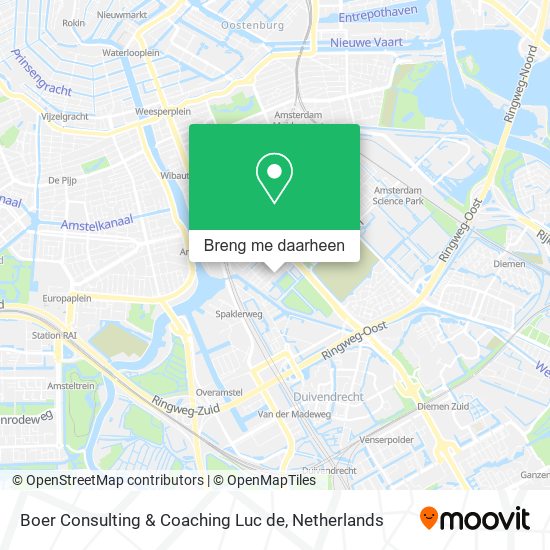 Boer Consulting & Coaching Luc de kaart