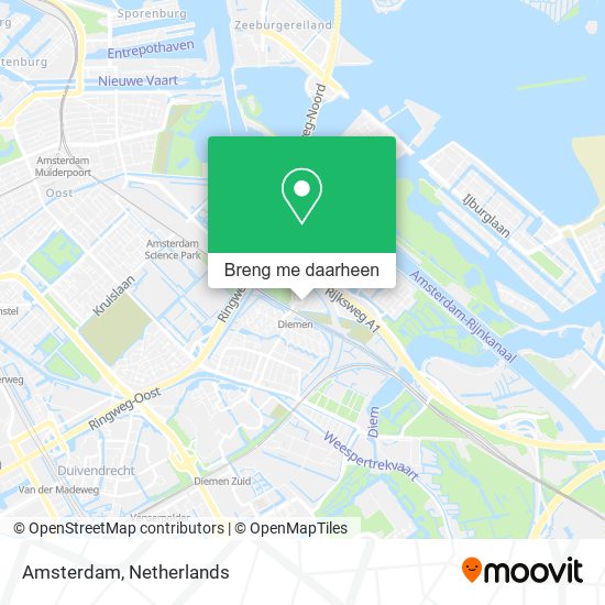 Amsterdam kaart