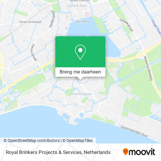 Royal Brinkers Projects & Services kaart