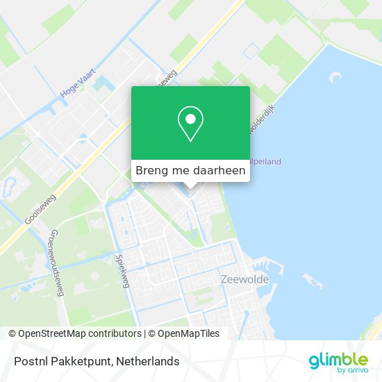 Postnl Pakketpunt kaart