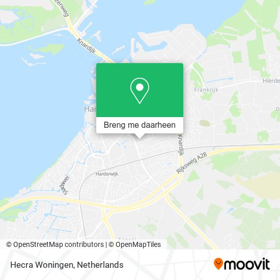 Hecra Woningen kaart