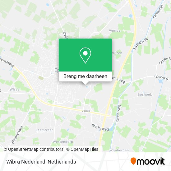 Wibra Nederland kaart