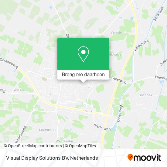 Visual Display Solutions BV kaart