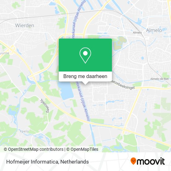 Hofmeijer Informatica kaart