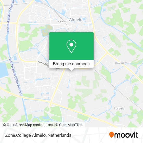 Zone.College Almelo kaart