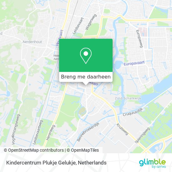 Kindercentrum Plukje Gelukje kaart