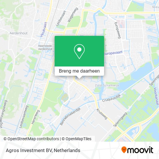 Agros Investment BV kaart