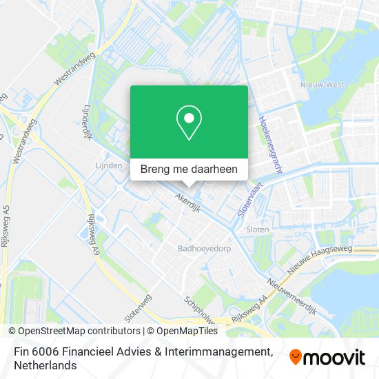 Fin 6006 Financieel Advies & Interimmanagement kaart