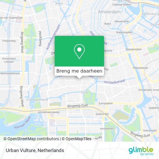 Urban Vulture kaart