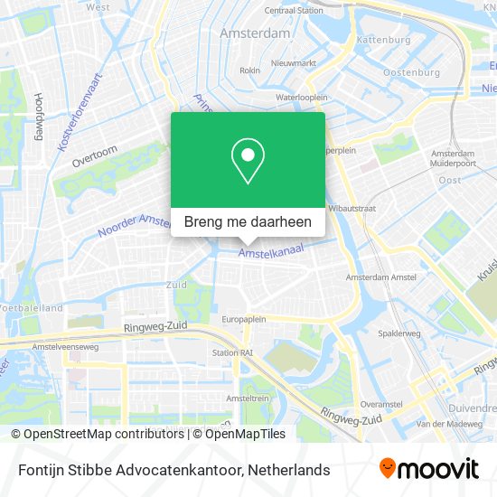 Fontijn Stibbe Advocatenkantoor kaart