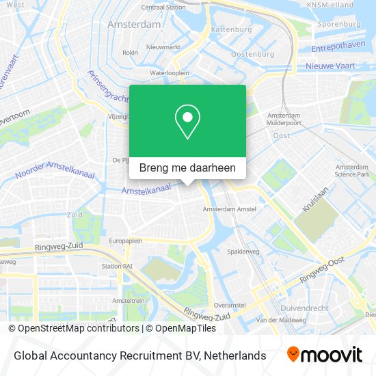 Global Accountancy Recruitment BV kaart