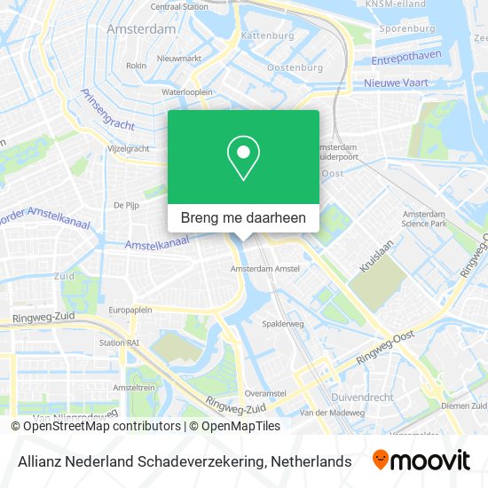 Allianz Nederland Schadeverzekering kaart