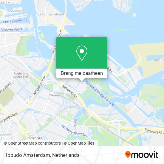 Ippudo Amsterdam kaart