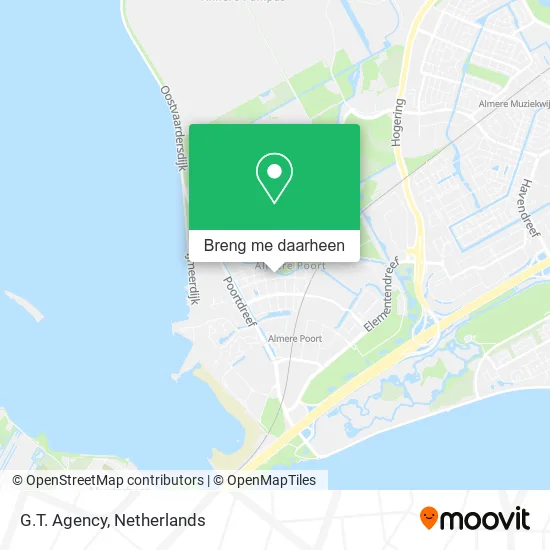 G.T. Agency kaart
