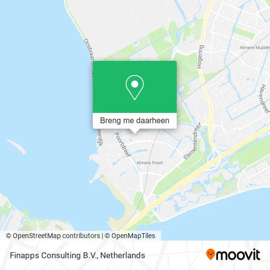 Finapps Consulting B.V. kaart