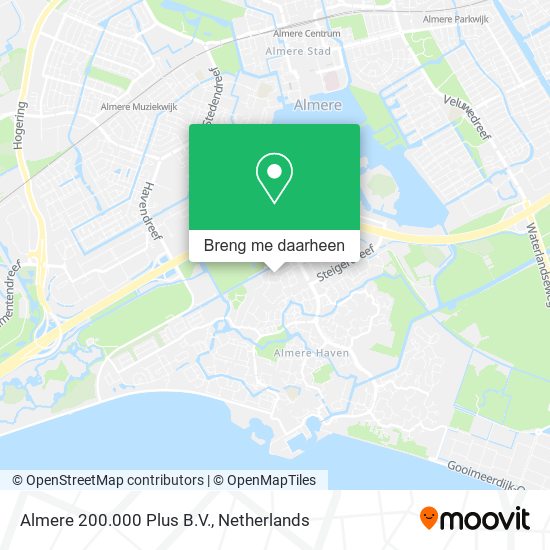 Almere 200.000 Plus B.V. kaart