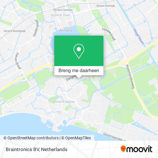 Braintronics BV kaart